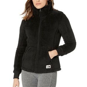 The North Face Women's Campshire Full-Zip Fleece Jacket in Black Size XS